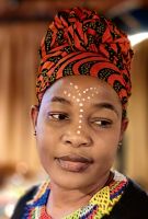 Kellnerin im Gold Restaurant, Kapstadt