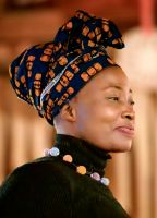 Kellnerin im Gold Restaurant 