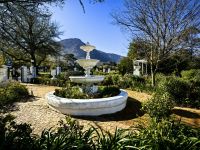 Garten des Hugenottenmuseums in Franschhoek
