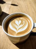 Leckerer Cappuccino in Franschhoek