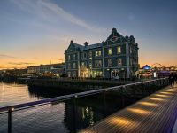 an der Victoria und Alfred Waterfront im Kapstadt