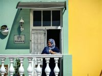 Im Bo-Kaap sind die Häuser knallbunt