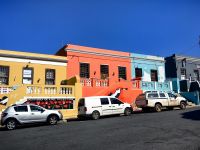 Herrlich bunte Häuschen im Bo-Kaap, Kapstadt