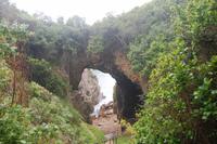 Featherbed-Experience Höhlen auf dem Weg der Wanderung ins Tal