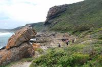 Fantastische Landschaft der Robberg-Halbinsel