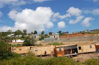 Staatlich finanzierte Häuser zur Ansiedlung in Knysna