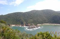 Blick auf die Lagune von Knysna