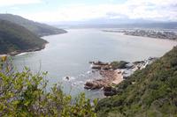 Blick auf die Lagune von Knysna