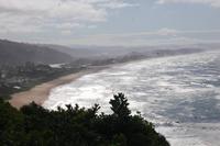 Auf dem Weg nach Kapstadt: Blick zurück zur Victoria-Bay