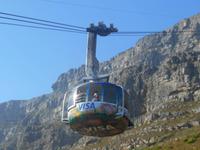 Kapstadt (Fahrt mit der Seilbahn zum Tafelberg)
