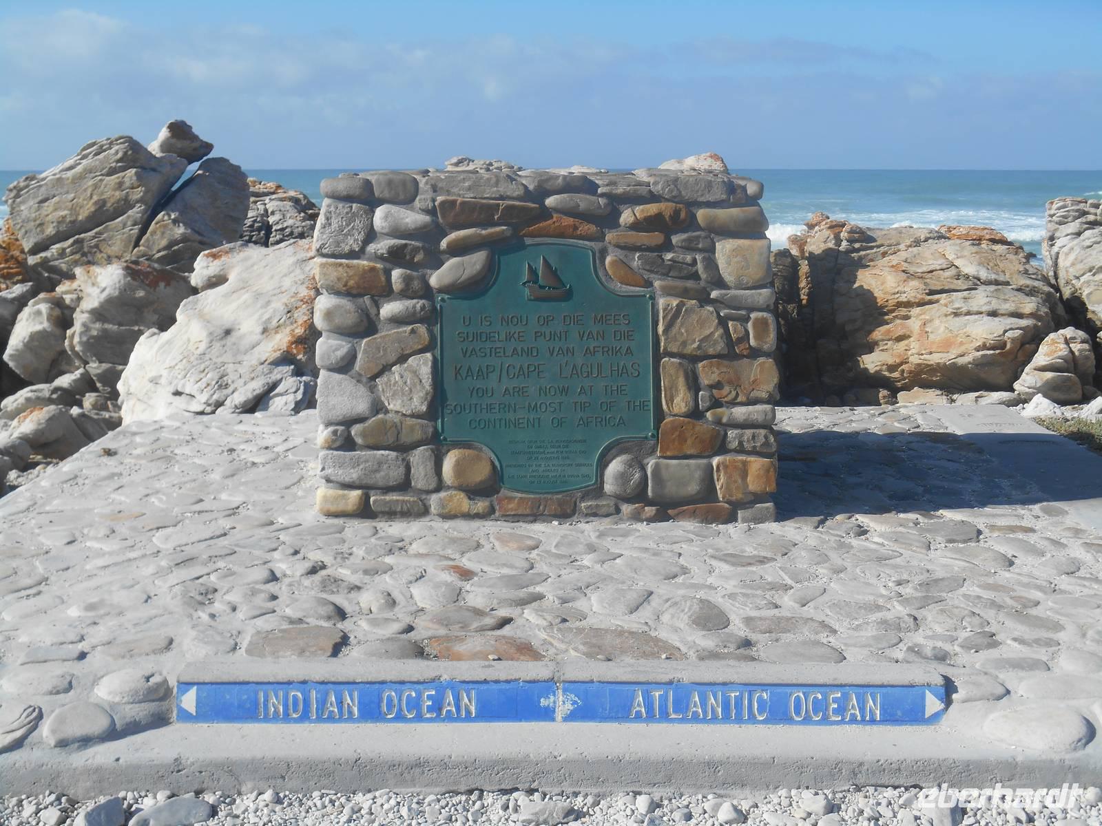 Cape Agulhas (südlichster Punkt Afrikas)