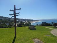 Fahrt vom Cape Agulhas nach Knysna - Mossel Bay (Ausblick vom Gelände des Dias-Museums)