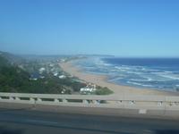 Fahrt vom Cape Agulhas nach Knysna - Garden-Route (Strand bei Wilderness)