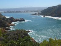 Featherbed Naturreservat (Impressionen bei der Wanderung - Blick auf die Knysna-Lagune)