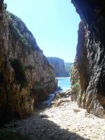 Featherbed Naturreservat (Impressionen bei der Wanderung - Sea Cave)