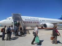 Rückflug von Port Elizabeth nach Johannesburg