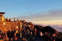 1. Januar 2015 - Sonnenuntergang auf dem Tafelberg