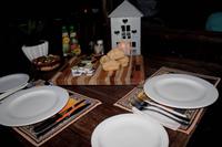 Umlilo Lodge - Abendessen