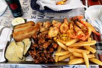 St. Lucia - Mittagessen im Ocean Basket