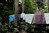 Handtuchparade nach dem Badeausflug