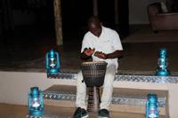 Trommelklänge zum Abendessen