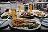 Letztes Mittagessen vor dem Heimflug