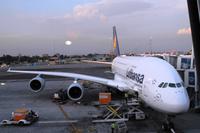 Flughafen Johannesburg - Rückflug mit dem A 380