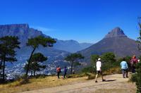 Auf dem Signal Hill - Blick zum Tafelberg und zum Lions Head