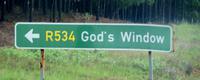Auf zum Gottes Fenster...