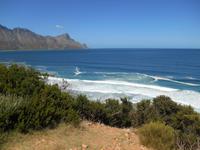 Küstenstraße zwischen Strand und Hermanus (R44)