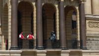 Kapstadt Rathaus mit Mandela Denkmal