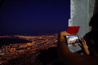 Kapstadt bei Nacht - Blick vom Tafelberg