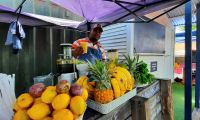 Südafrika - Farmers Market in Franschhoek