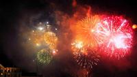 Silvester Kapstadt - Feuerwerk an der Waterfront