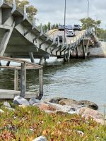 Brücke Leonel Viera, Punta del Este, Uruguay.