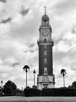 Monumental Turm, Buenos Aires, Argentinien.