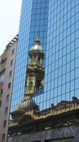 Spiegelung, Plaza de Armas, Santiago de Chile