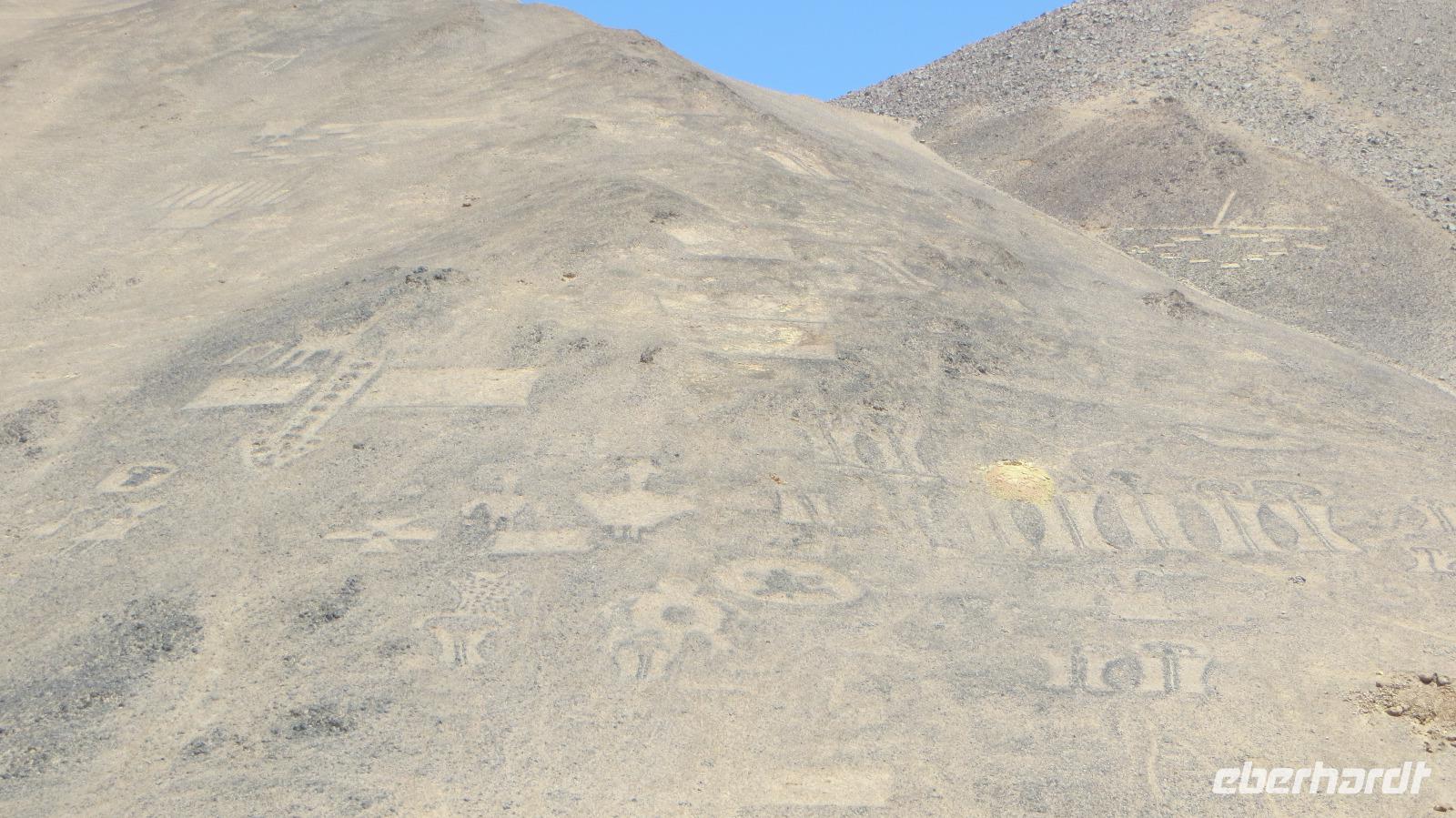 Cerro Pintados, Geoglyphen, Atacama Wüste, Chile