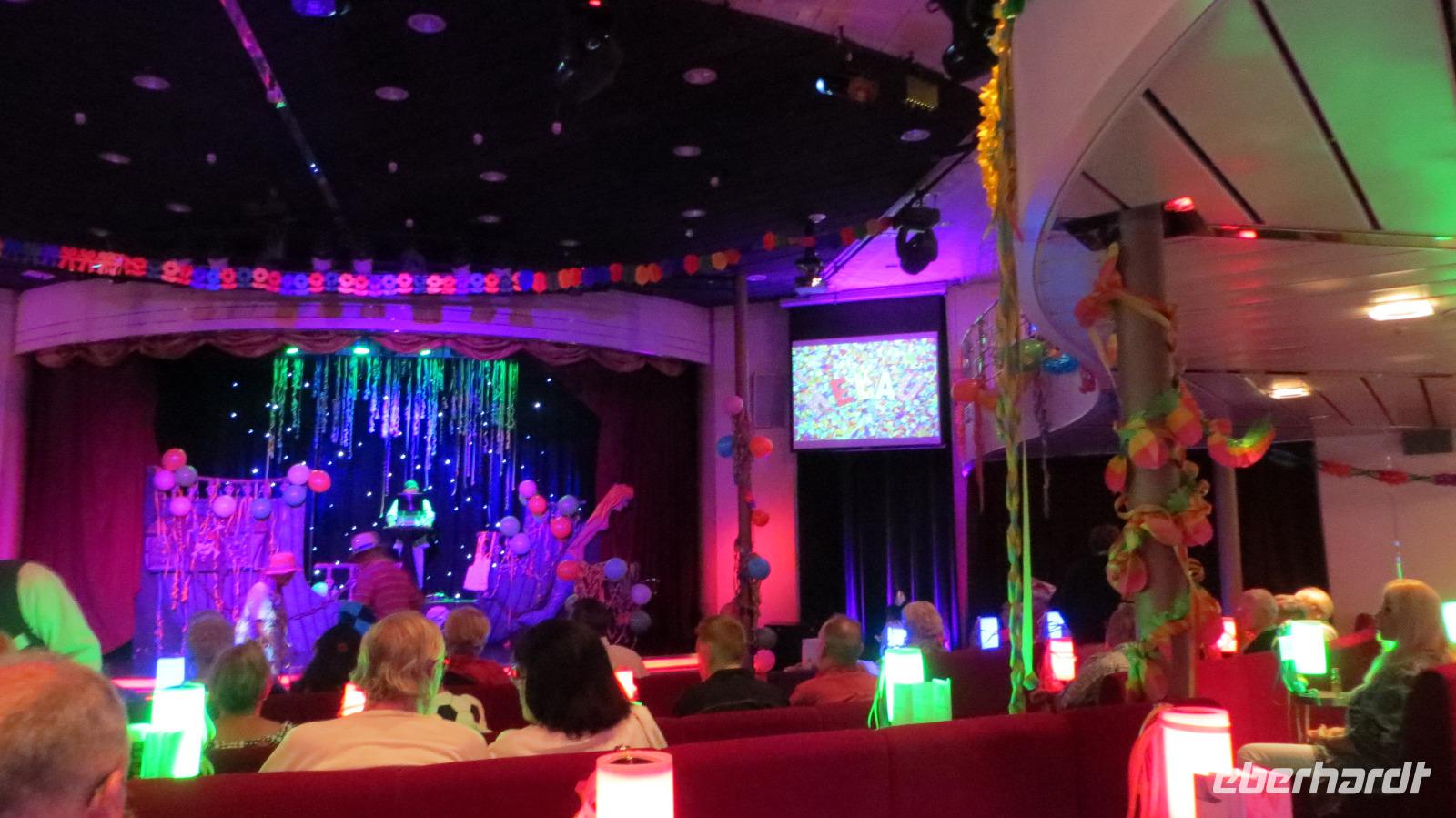 Rosenmontagsveranstaltung in der Atlantik Show Lounge