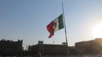 Flagge von Mexiko, Zocalo, Mexiko-Stadt, Mexiko