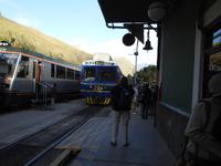 Zug nach Machu Pichu