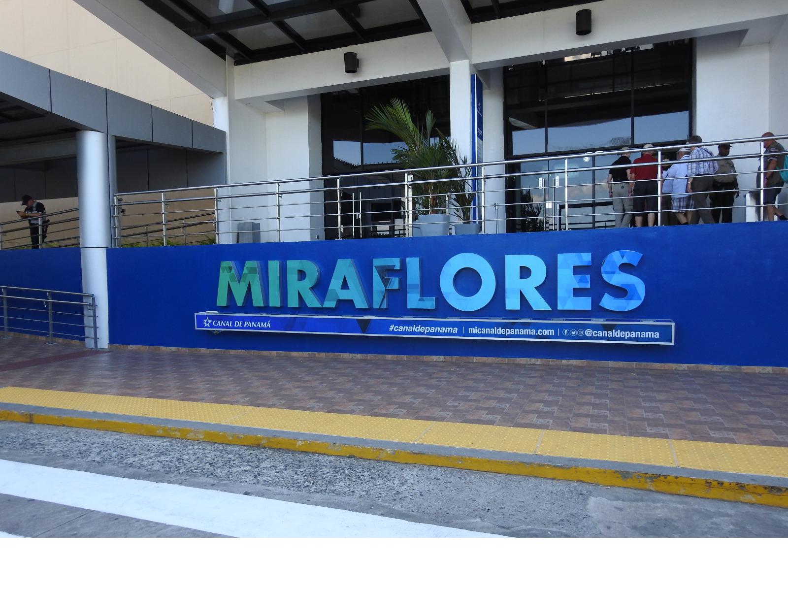 Miraflores Schleuse Panamakanal