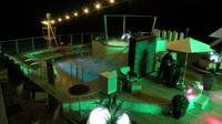 Abendstimmung an Deck, MS Amadea