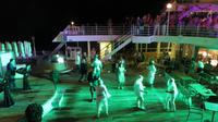 Abendstimmung an Deck, MS Amadea