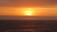 Abendstimmung beim Auslaufen aus Callao, Peru