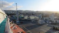 Abendstimmung beim Auslaufen aus Valparaiso, Chile