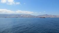 Ankunft am Hafen von Antofagasta, Chile
