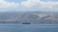 Ankunft am Hafen von Antofagasta, Chile