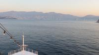 Einlaufen in die Bucht von Acapulco, Mexiko