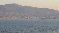 Einlaufen in die Bucht von Acapulco, Mexiko